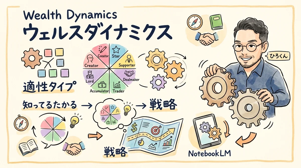 ウェルスダイナミクスとNotebookLMの組み合わせ