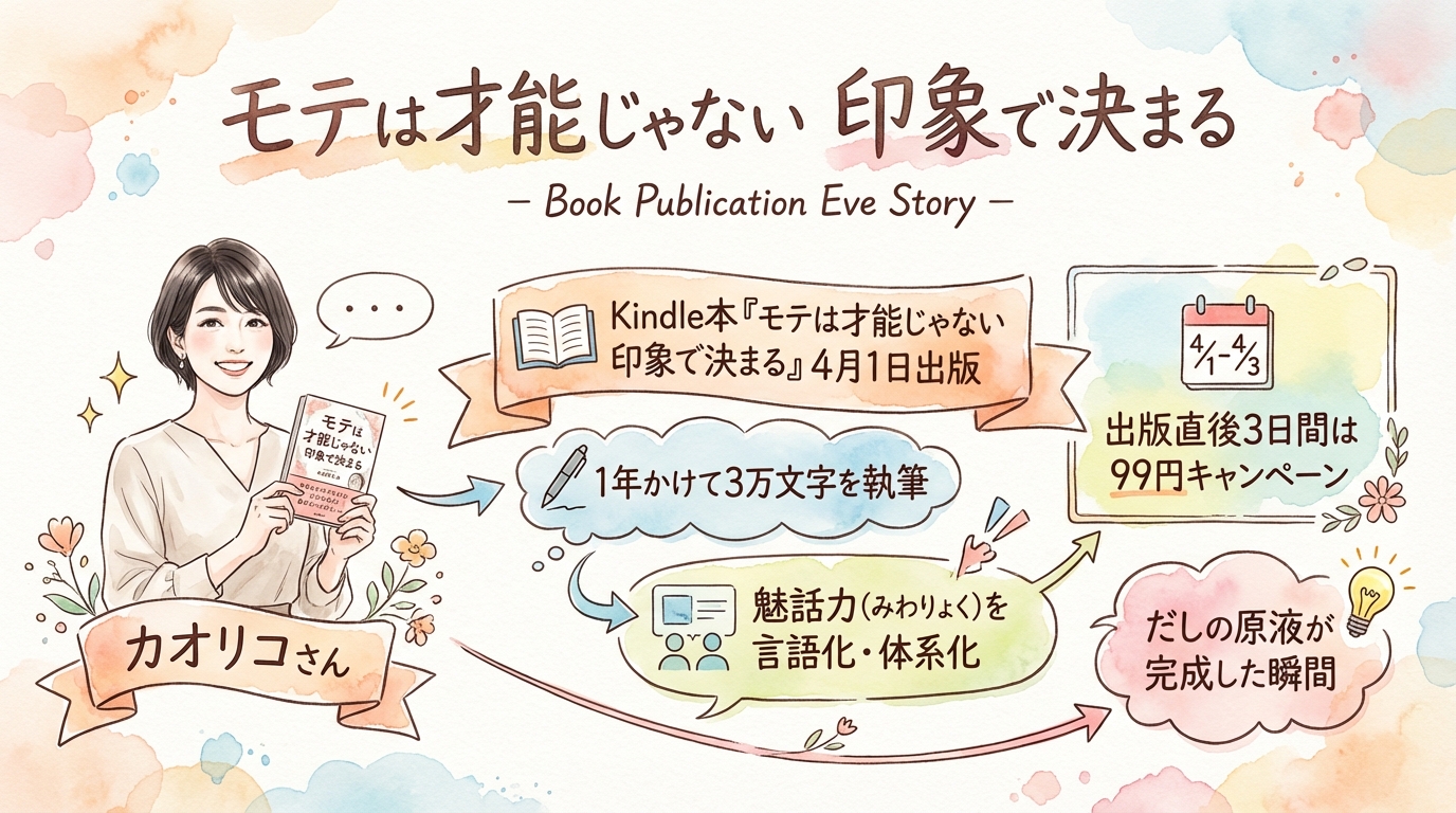 モテは才能じゃない|AI時代こそ"印象"が最強の武器【社長モテる化計画 LIVE #5】 出版前夜!モテは才能じゃない印象で決まる誕生秘話