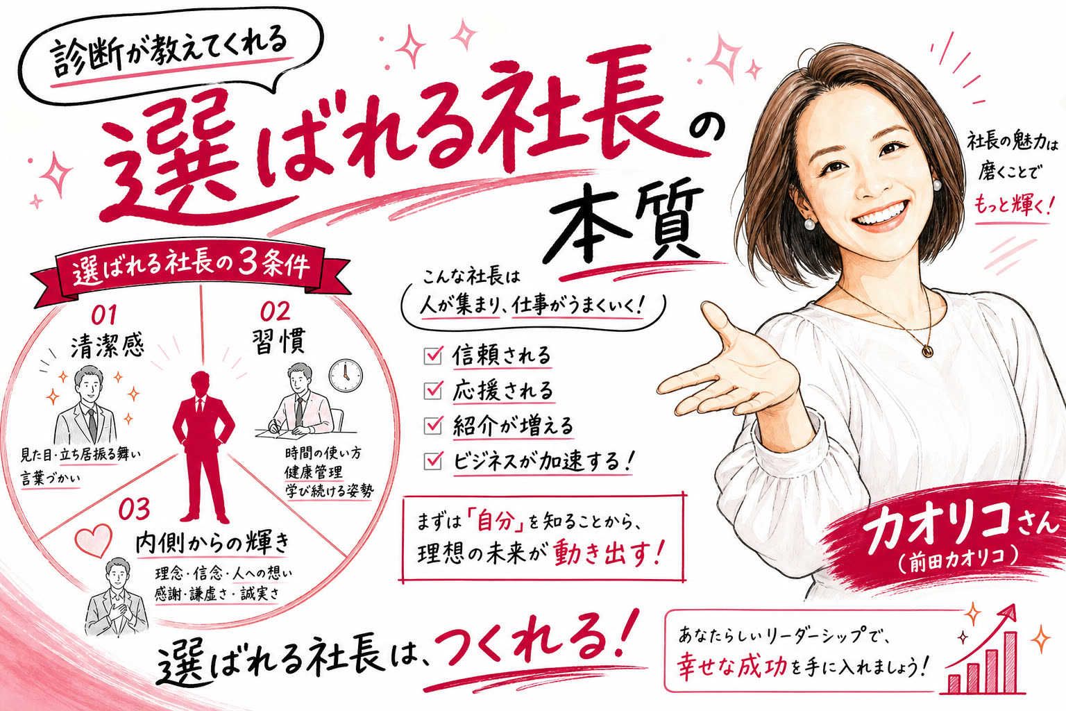 選ばれる社長の本質：一緒にいるだけで居心地がいい存在