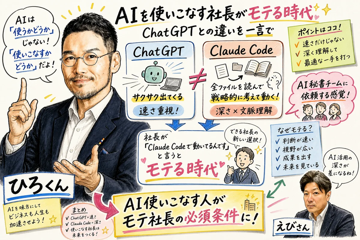 Claude Codeを使いこなす社長がモテる時代 社長モテる化計画LIVE #8