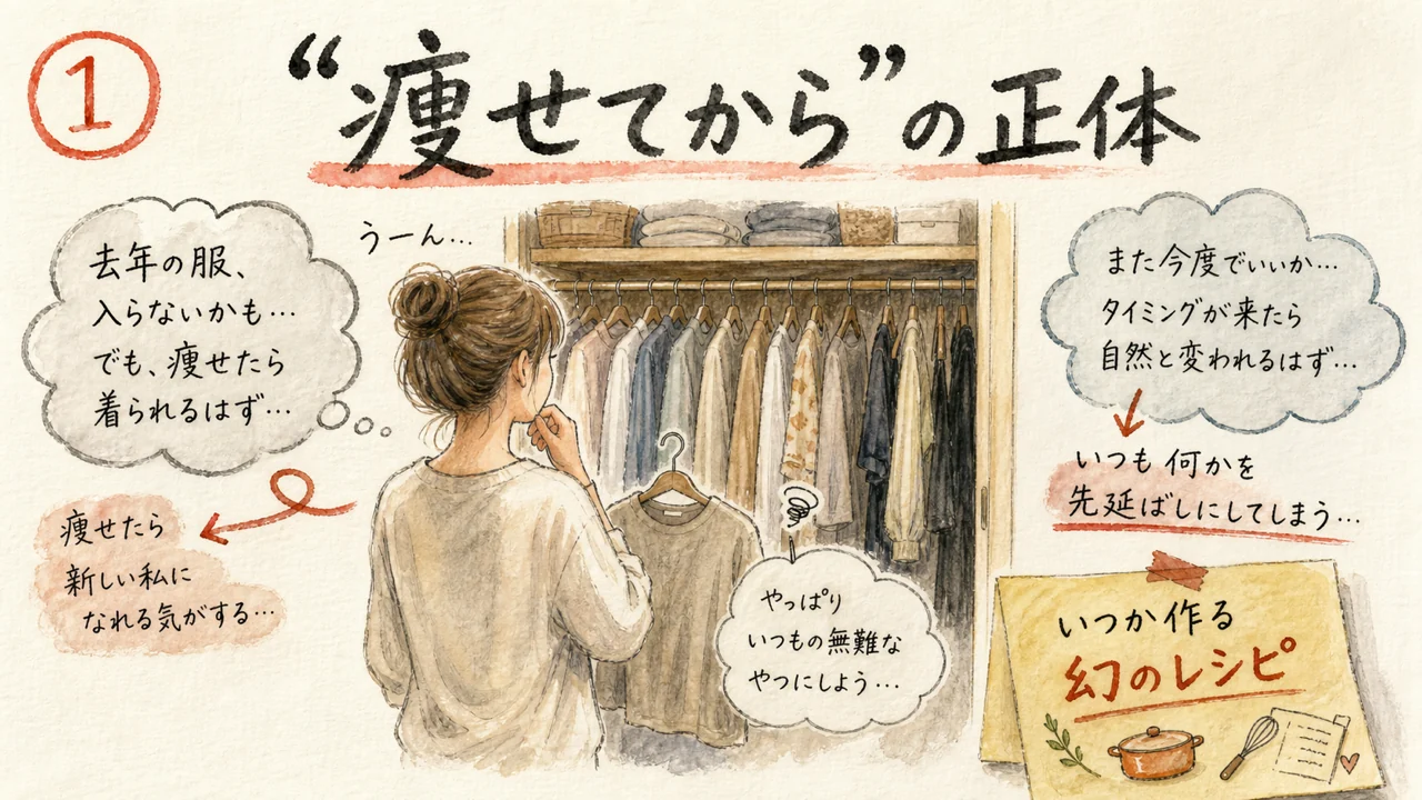 「痩せてから婚活」は損だった——3万人のデータでわかった、体型と成婚率の本当の関係 「痩せてから」という先延ばしの正体