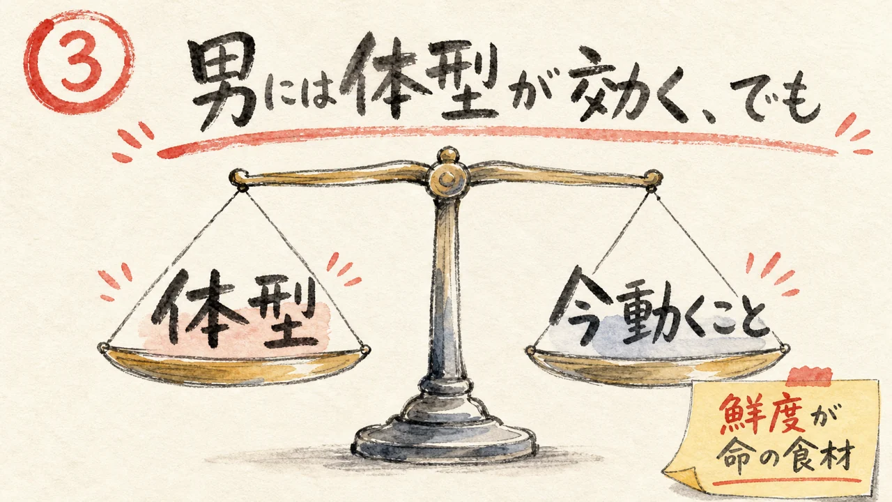「痩せてから婚活」は損だった——3万人のデータでわかった、体型と成婚率の本当の関係 男には体型が効く、でも痩せてから動くのは損