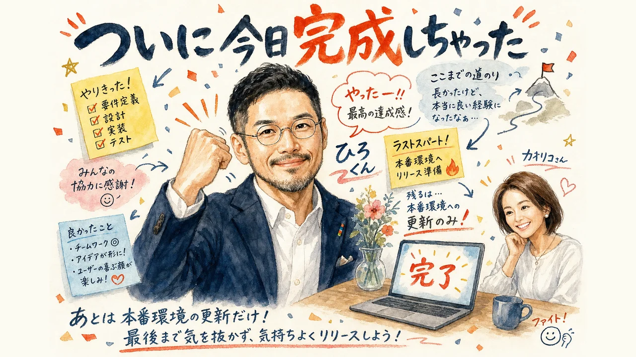 「危険です」を押す勇気|権限設定を越えたAI診断アプリ 「ついに今日完成しちゃった」――残るは本番環境への更新だけ