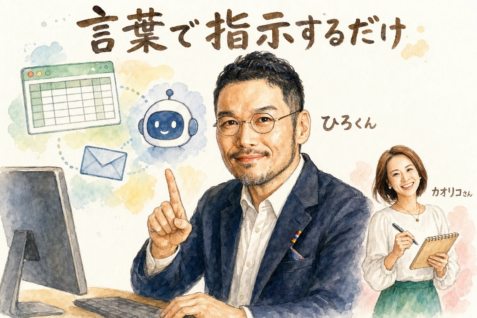 スプレッドシート保存＋自動返信メールを"言葉で指示するだけ"で実装する